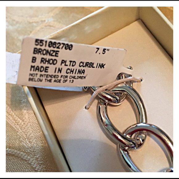 SS Curb Link Bracelet Unisex - Picture 2 of 5